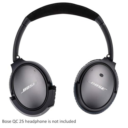 aptX Wireless Bluetooth Adapter for Bose QuietComfort 25, Black - color: Black