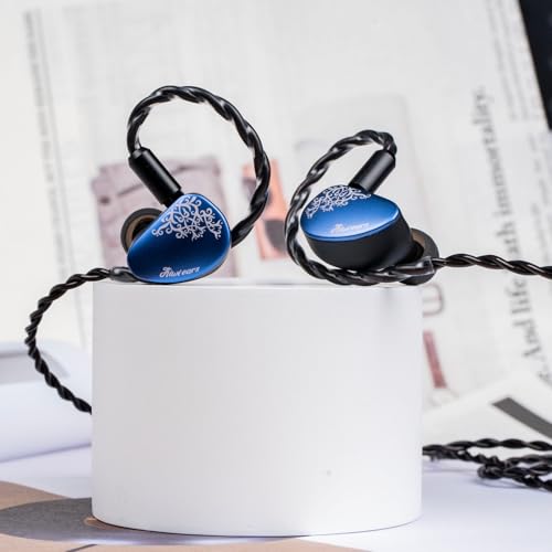 Kiwi Ears Cadenza II in Ear Monitor, 10mm Titanium Dynamic Driver IEM Earphone + Kiwi Ears SONICAP Waterproof IEM Hard Case