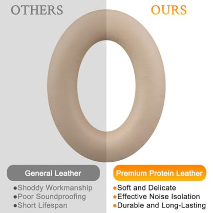 Earpads for Bose SoundLink AE2 - Beige | for SoundLink Around-Ear II (Model BA2) Over-Ear Headphones - color: Beige