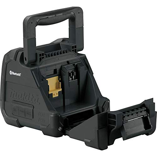 Makita XRM08B 18V LXT / 12V max CXT Lithium-Ion Cordless Bluetooth Job Site Speaker, Tool Only | Tool Only, Water- and dust-resistant construction, Power That Lasts