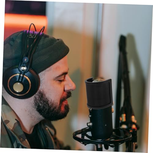 U Shaped Mic Windscreen Shield for Microphone Noise Isolation