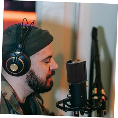 U Shaped Mic Windscreen Shield for Microphone Noise Isolation