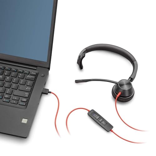 Plantronics Poly Blackwire 3310 USB-A Wired Headset - 213928-101