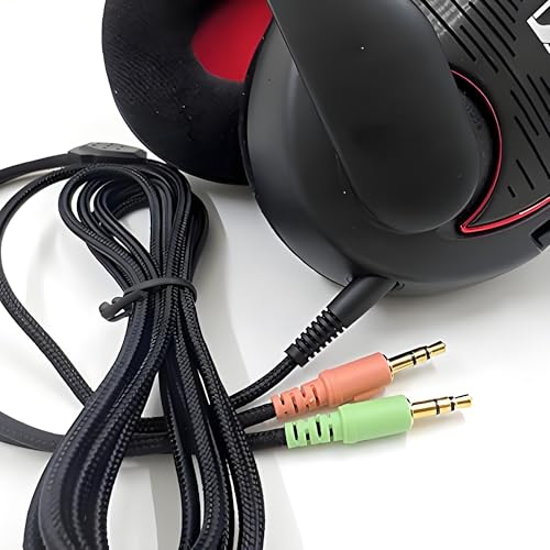 Alitutumao Replacement Aux Cable Aux Cord Compatible with Sennheiser G4ME ONE G4ME Zero, Game ONE, Game Zero, PC 373D, GSP 350, GSP 500, GSP 600 Gaming Headset to Xbox One PS4 PC and Smartphones