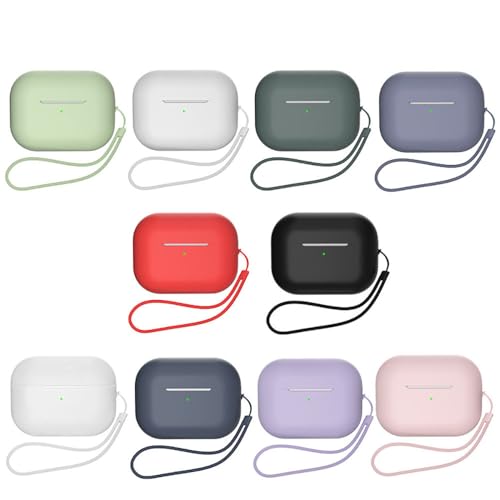Wireless Bluetooth Earphone Cover - Soft Shell Silicone Protective Case With Lanyard