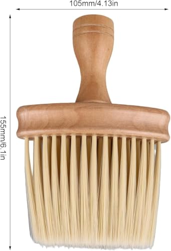 Wooden Piano Cleaning Brush 2 Pack - Soft Bristles Anti-Static Keyboard Duster for Piano, Guitar, Synthesizer, Laptop, Musical Instruments