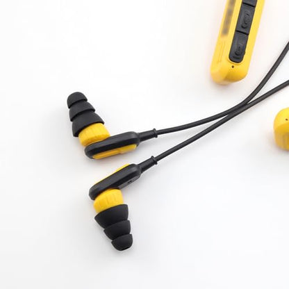 Replacement Triple Flange Ear Tips for Dewalt Headphones (S/M/L) | Compatible with Dewalt Heavy Duty/Heavy Duty 2-in-1 Bluetooth Neckband Headphones, Soft Silicone Ear Tips, 9 Pairs