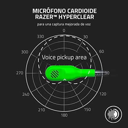 Razer BlackShark V2 X Gaming Headset, 3.5mm Audio Jack, Green - color: Green, size: 3.5 mm (Pack of 1), style: PC