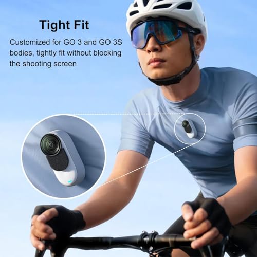 Insta 360 GO 3S Mic Wind Muff, FotStdio Noise Reduction Windshield Foam Gasket for Insta360 GO3 / GO 3S Microphone Pop Filter 6pcs