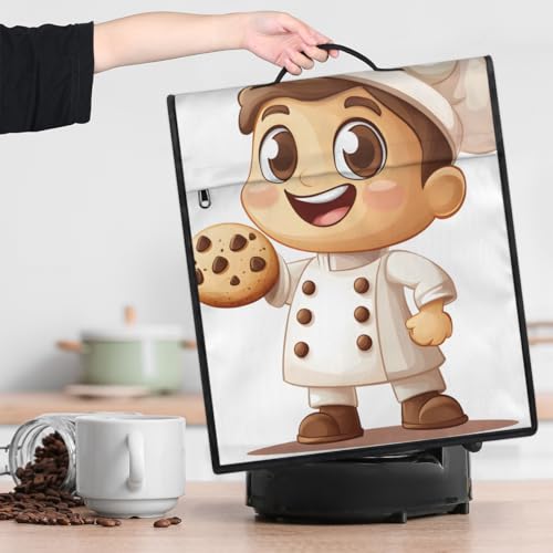 Kitchen Aid Mixer Cover Compatible with 6-8 Quarts, Cover for Ktchen Aid Stand Mixer, Kitchen Aid Dust Cover for Mixers, Kitchen Aid Bowl Lift Mixer Appliance Covers - color: Lovely baker