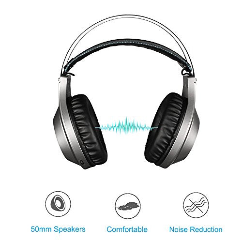NUBWO N2 Gaming Headset for Xbox One PS4 PlayStation 4, Headphones Computer PC Mic Stereo Gamer Microphone for Skype Xbox one s Xbox 1 x Nintendo Switch Games