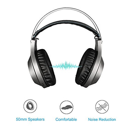 NUBWO N2 Gaming Headset for Xbox One PS4 PlayStation 4, Headphones Computer PC Mic Stereo Gamer Microphone for Skype Xbox one s Xbox 1 x Nintendo Switch Games