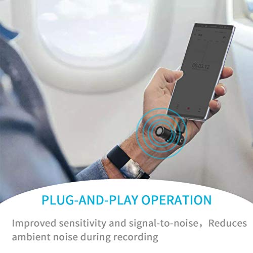 Saramonic SmartMic UC Mini Ultra-Compact Omnidirectional Condenser USB-C Microphone for iPhone 15, Android Mobile Devices, new iPad, Computers & More - size: Mini USB-C
