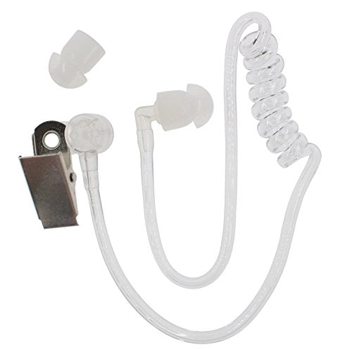 KENMAX® 2 Pin Air Covert Acoustic Earpiece Headset for Two Way Radio Kenwood PUXING Baofeng UV-3R Plus UV-5R UV-5RA 888S - color: Pack of 4