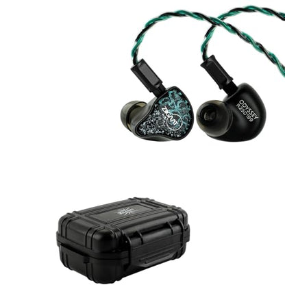 Linsoul ZiiGaat x Hangout. Audio: Odyssey 2 in Ear Monitor + Kiwi Ears SONICAP Waterproof Earbud Case(Black)