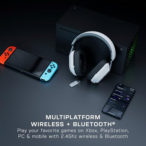 Turtle Beach Stealth 600 Wireless Gaming Headset Renewed for Xbox, PS5, PC - color: White, style: Stealth 600