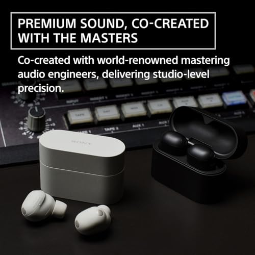 Sony WF-1000XM6 The Best Noise Cancelling Wireless Earbuds, Black | Truly Wireless Headphones, Studio-Quality, HD NC Processor QN3e, Ultra Clear Calls, Up to 24 Hours of Battery, Bluetooth - color: Black