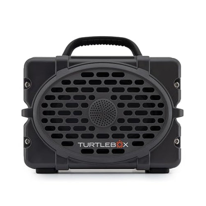 Turtlebox Original Gen 3 Outdoor Bluetooth Speaker, Waterproof, Gray - color: Gray/Black