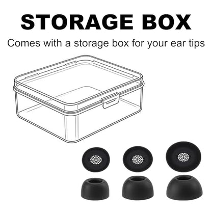 Replacement Ear Tips Compatible with Samsung Galaxy Buds 3 FE (2025)