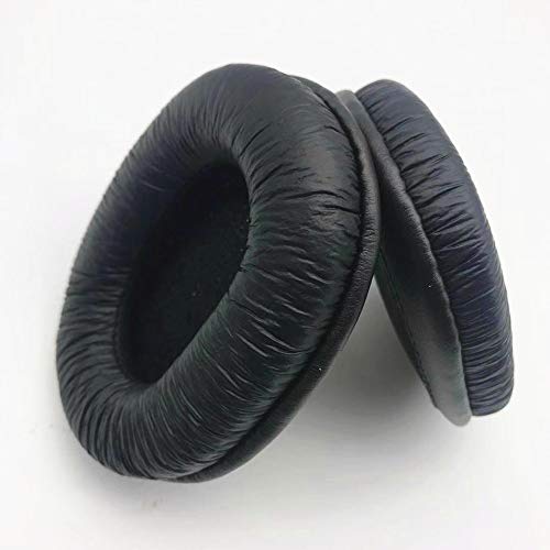 Replacement Headphone Earpads Ear Pads Cushions Compatible with Sony MDR-7506,MDR-7806,MDR-V6,MDR-CD900ST Headset (Black) - color: Black