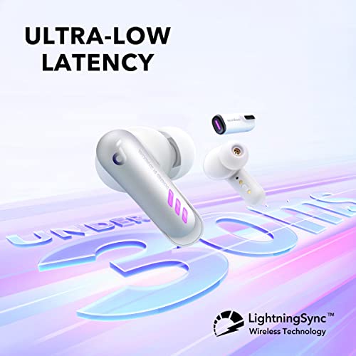 Soundcore VR P10 Gaming Earbuds-Low Latency, Meta Officially Co-Branded, Dual Connection, 2.4GHz Wireless, USB-C Dongle Included-Compatible with Steam Deck, PS4, PS5, PC, Switch(Renewed)