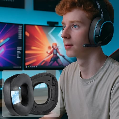 SOULWIT Cooling Earpads for Turtle Beach Stealth 700 Gen 2, 700 Gen2 MAX Headset, Ear Pads with Ice Silk Fabric, Noise Isolation Foam - Black - color: Black