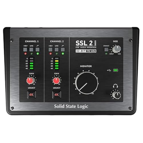 Solid State Logic SSL 2 MKII - 2x2 USB Audio Interface - style: SSL 2 MKII