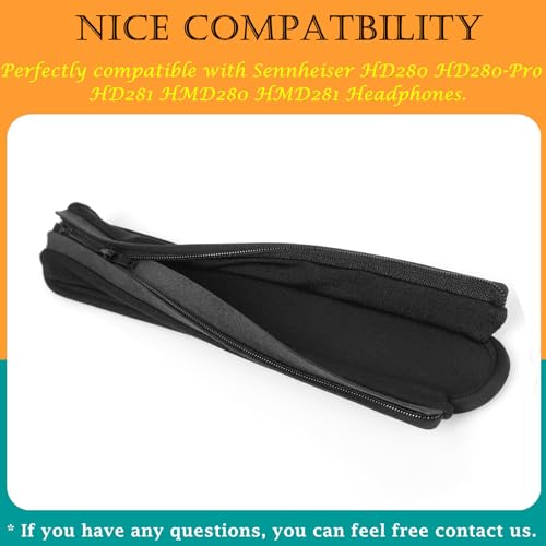 HD280 Pro Headband Head Band Protector Cover Replacement Compatible with Sennheiser HD280 HD280-Pro HD281 HMD280 HMD281 Headphone