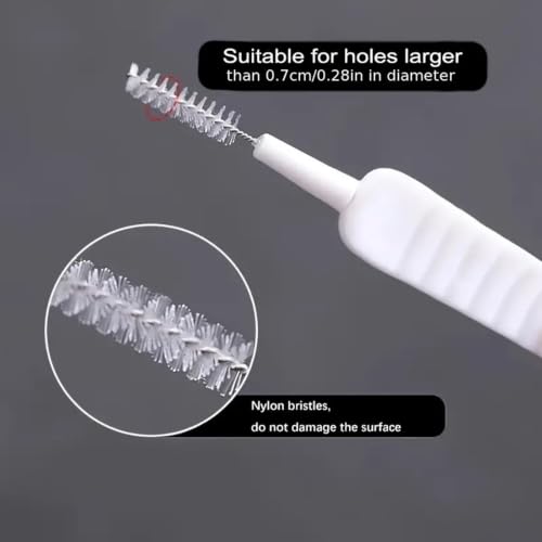 10PCS Thin Cleaning Brush Set – Precision Tools for Phone Charging Ports, Speakers, Headphone Jacks & Showerheads, Removes Dust & Debris Effectively