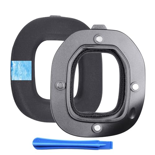 A40 TR Cooling Gel Replacement Ear Pads for Astro A40TR Headphone, EarPads Cushions with Comfort Fabric, Noise Isolation Foam - size: A40 TR Earpad