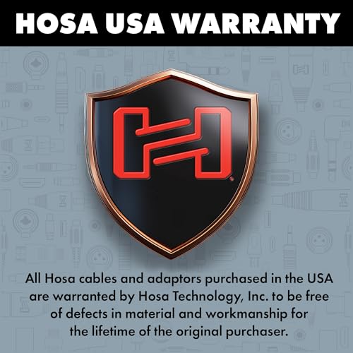 Hosa STX-120M Balanced Interconnect - 1/4-inch TRS Male to XLR Male - 20 Foot