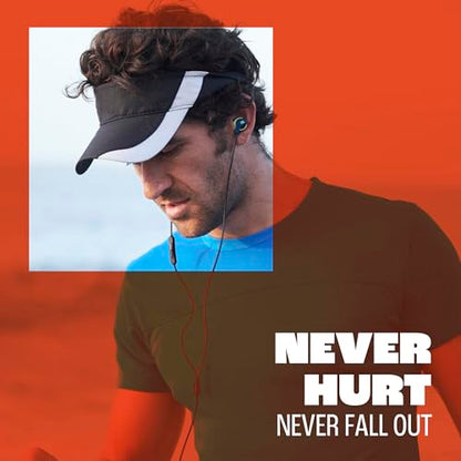 JBL Endurance Run 3 USB-C - Wired Sport Headphones - Black/Gray | FlipHook technology for versatile wearing style, IP65 dustproof and water-resistant, 3-button remote with microphone