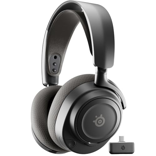 SteelSeries Arctis Nova 7P Wireless Gen 2 Gaming Headset - Black - color: Black, style: PlayStation | PC