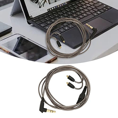 Yosoo Health Gear Replacement MMCX Earphone Cable 3.5mm Sound Jack, Tinned Copper HiFi Headphone Cable for SE215 SE315 SE425 SE535 SE846, UE900, Westone W Series, 3.9ft Length