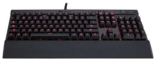 Corsair Gaming K70 Mechanical Gaming Keyboard, Backlit Red LED