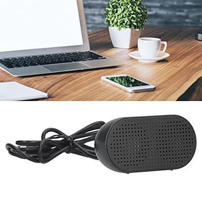 Zerodis USB Computer Speaker, Small PC Sound Bar for Laptop Desktop Computer, Portable Stereo Speaker with USB Power, Plug and Play for Home Office Music Outdoor