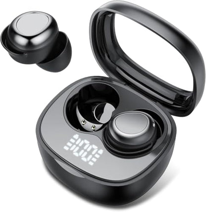 Wireless Earbuds, Hybrid ANC 40dB Noise Cancelling Headphones, 50H Playtime, Bluetooth 5.4, 10mm Drivers with 5 EQ, ENC Dual Mic, IPX7 Waterproof, Digital Battery Display iOS/Android Sport/Sleep