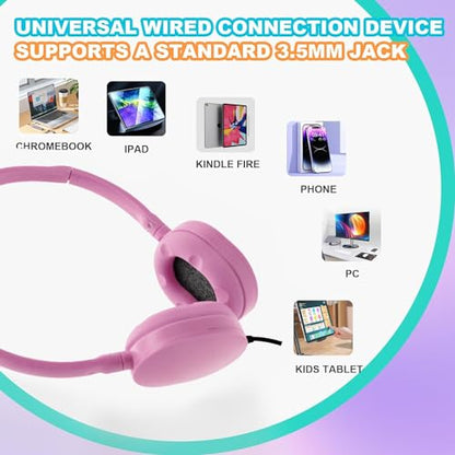 20 Pack Bulk Headphones Multi Color | Classroom School, Wholesale Durable Earphones, For Students Teens Children and Adult