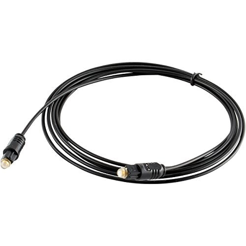 Digital Audio Fiber Optic Toslink Cable SPDIF, 10 Feet - style: 1-Piece