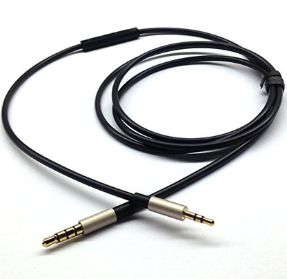 Replacement Cable Compatible with JBL Synchros S300 S300I S700 S500 S400BT J56BT E40BT E30 E40 S400BT E50BT Headphone, Remote Volume Mic Compatible with iPhone only