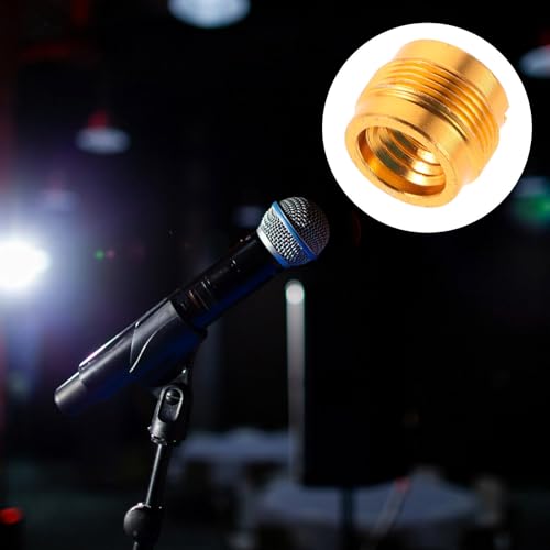 8pcs Metal Mic Clip Adapters 3/8 Female to 5/8 Male