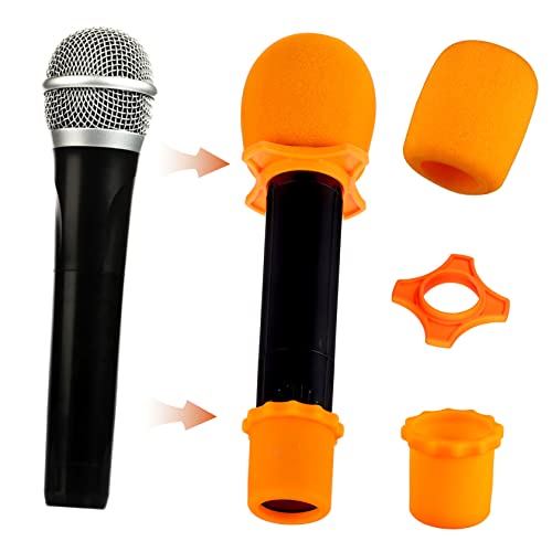 Garneck Microphone Bag Compatible Storage Bags for Spark Rod Holders Padded Case Sponge Zippered Cover Windscreen Covers Included