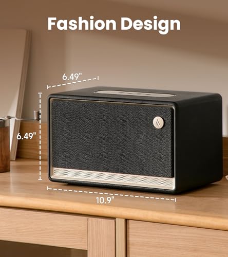 Edifier ES300 Bluetooth Desktop Speaker, 60W RMS, Ambient Lights, Black - color: Black