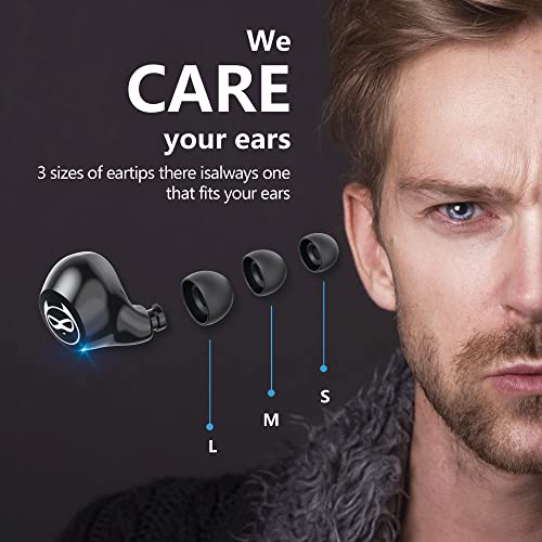 Gaming Earbuds Kids Bluetooth Earbud 5.3 in-Ear Headphones with Mic 36H Playtime IPX6 Waterproof Touch Control HiFi Stereo LED Display Kids Wireless Ear Buds - color: Viridian‑Phantom