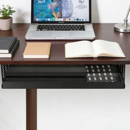 PC Holder Under Desk,Under Desk Computer Mount for Small Form Factor SFF Computers and PCs,Compatible with PlayStation 4, PS4 Slim, PS4 Pro,Gaming UnderDesk L17.3 x H 4" x D 12"