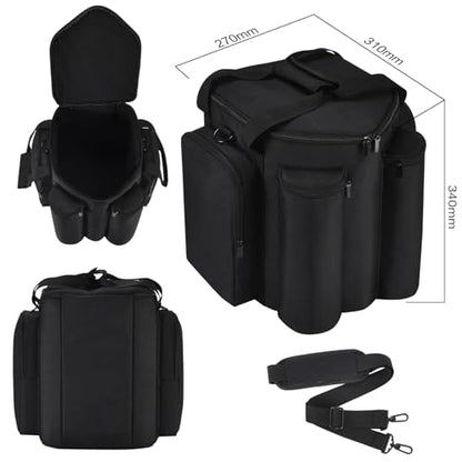 LEFOR·Z Carrying Case Travel Bag Compatible with Bose S1 Pro+/S1 Pro | Portable Bluetooth Speaker Cover Fits for Bose S1 Pro Plus with Shoulder Strap & Extra Pockets for Microphone,Accessories - size: Carrying Case