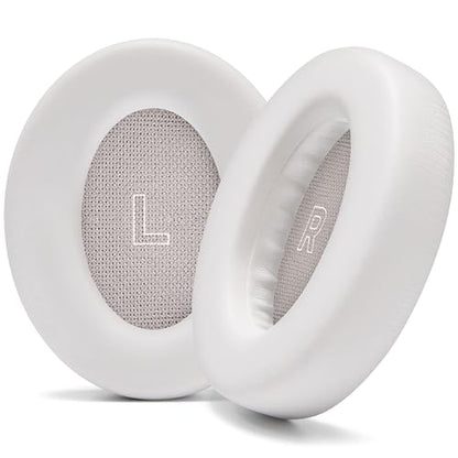 WC PadZ QC Ultra - Earpads for Bose QuietComfort Ultra Gen 1 & 2 | Made by Wicked Cushions | Enhanced Comfort, Thickness & Durability | White Smoke - color: White Smoke