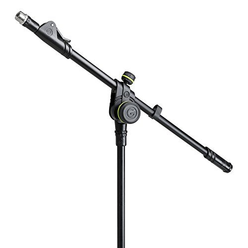 Gravity GMS4322B MS 4322 B Microphone Stand with Folding Tripod Base & 2-Point Adjustment Telescoping Boom - style: Folding Tripod Base and 2-Point Adjustment Telescoping Boom