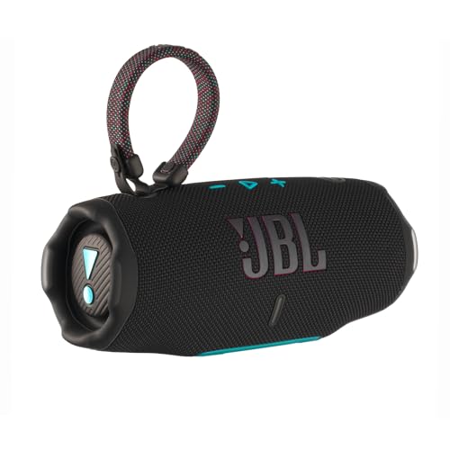 JBL Charge 6 Portable Bluetooth Speaker (Funky) | IP68 Waterproof, DustProof, and DropProof, Outdoor Wireless Audio |28Hrs Playtime + Travel Case Bundle - color: Funky