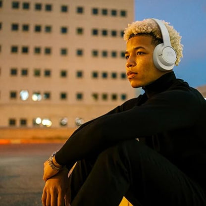 JBL Tune 720BT - Wireless Over-Ear Headphones - White - color: White